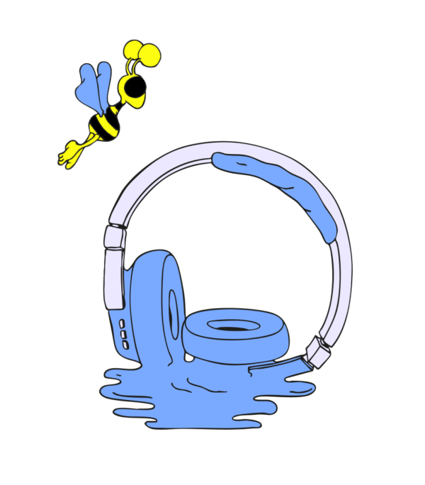 T-shirt La Fine Patte / Oez blanc