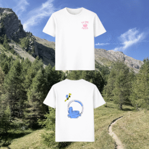 T-shirt La Fine Patte x @zoevermander blanc